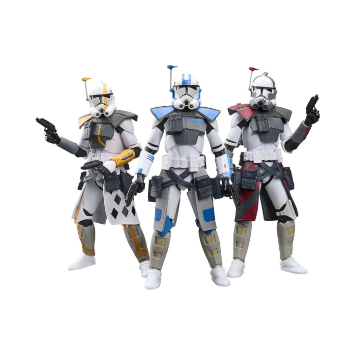 Set 3 Figuras Star Wars The Clone Wars Star Wars The Black Series 15cm