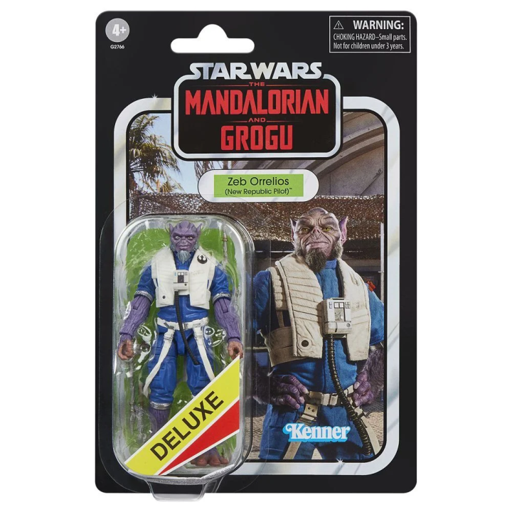 Figura Deluxe Zeb Orrelios Kenner The Mandalorian And Grogu Star Wars 9.5cm