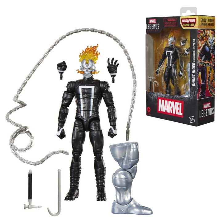 Figura Ghost Rider Robbie Reyes Marvel Legends Series 15cm