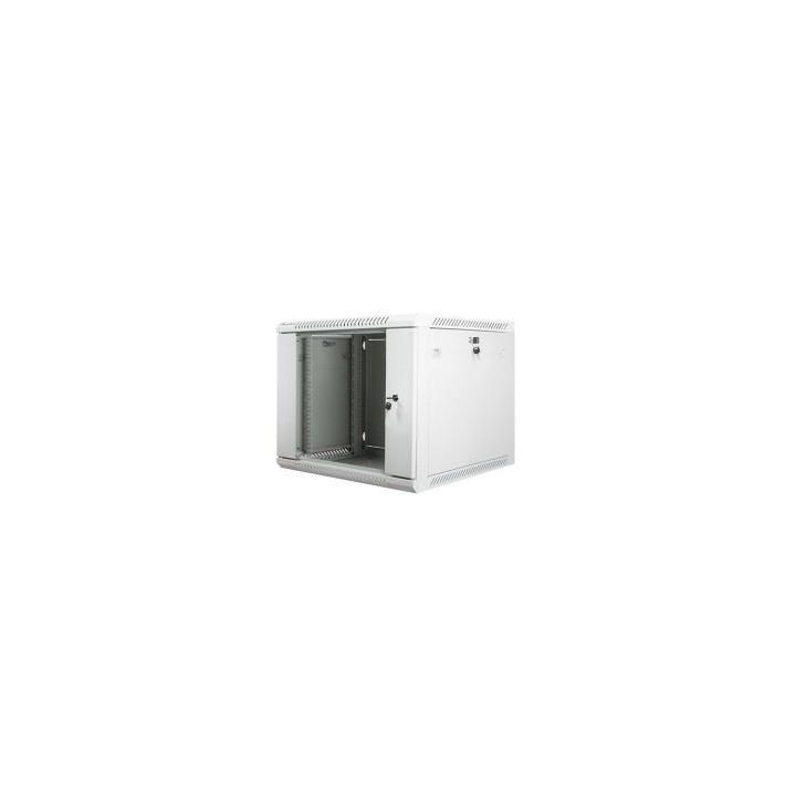 Lanberg WF01-6609-10S armario rack 9U Bastidor de pared Gris