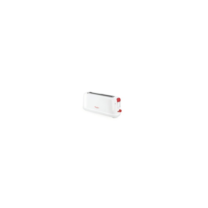 Moulinex LS160111 tostadora 1 rebanada(s) 1000 W Rojo, Blanco