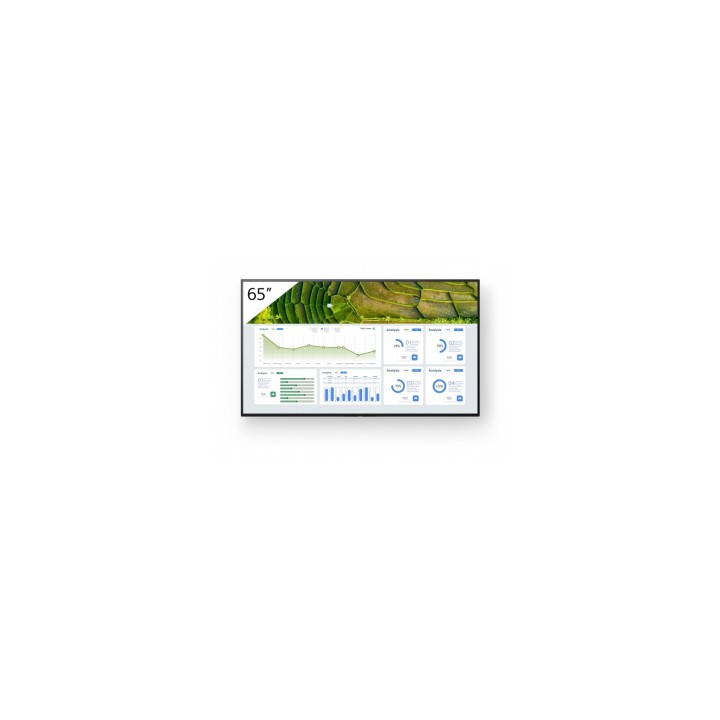 Sony FW-65BZ30L pantalla de señalización Pantalla plana para señalización digital 165,1 cm (65") LCD Wifi 440 cd / m² 4K Ultra