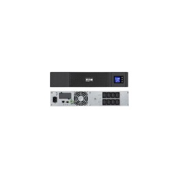 EATON sistema de alimentación ininterrumpida (UPS) LÍ­nea interactiva 1000 VA, 700 W, 8 salidas AC (2U) Negro
