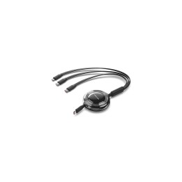 Vention TRKBBE cable USB USB 2.0 1,1 m USB C USB C/Lightning 100 W Negro