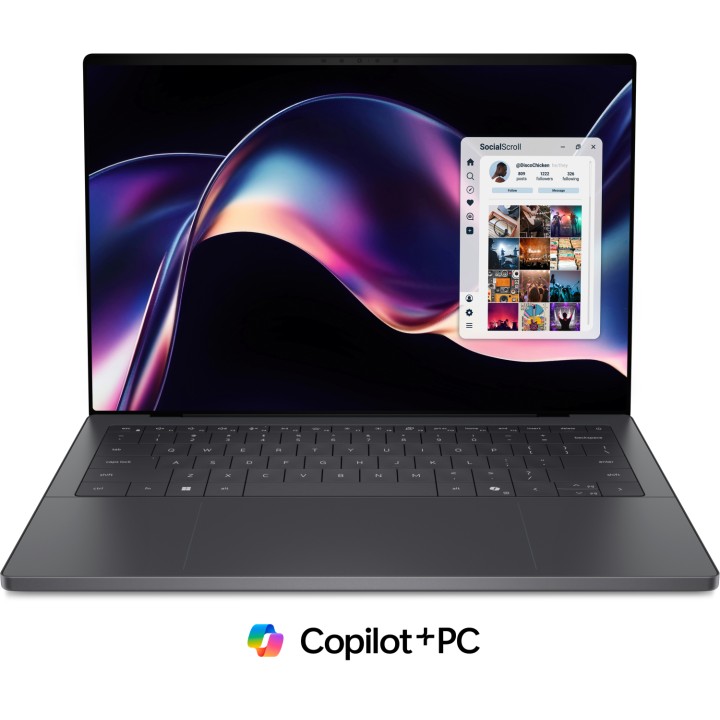 DELL XPS 14 DA14260 Copilot+ PC Intel Core Ultra X7 358H Portátil 35,6 cm (14") Pantalla táctil 2.8K 32 GB LPDDR5x-SDRAM 1 TB