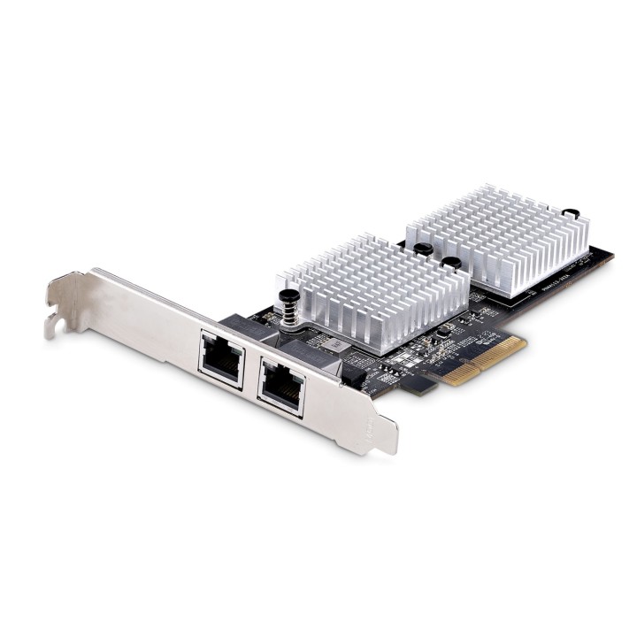 StarTech.com Tarjeta PCI Express Adaptadora de Red Ethernet de 2 Puertos RJ45 - Tarjeta de Red para Servidores o PCs - con