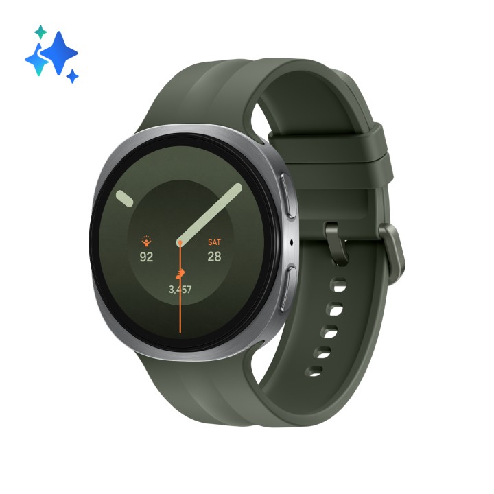 Samsung Galaxy Watch9 3,81 cm (1.5") AMOLED 44 mm Digital 480 x 480 Pixeles Pantalla táctil Plata Wifi GPS (satélite)