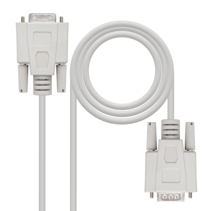 Nanocable 10.14.0506 cable de serie Beige 6 m DB9