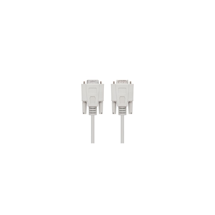 Nanocable 10.14.0506 cable de serie Beige 6 m DB9