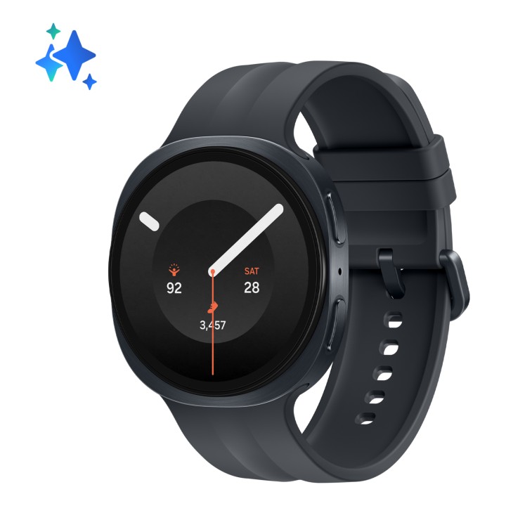 Samsung Galaxy Watch9 3,81 cm (1.5") AMOLED 44 mm Digital 480 x 480 Pixeles Pantalla táctil Grafito Wifi GPS (satélite)