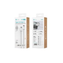 Cable de carga y datos USB Tipo C a Tipo C 60W 3A 1m