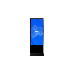 iggual Orchid 55'' Diseño de tótem 139,7 cm (55") LCD Wifi 500 cd / m² 4K Ultra HD Negro Pantalla táctil Procesador incorporado