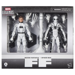 Set 2 figuras Mister Fantastic & Spiderman Los Cuatro Fantasticos Marvel Legends Series 15cm
