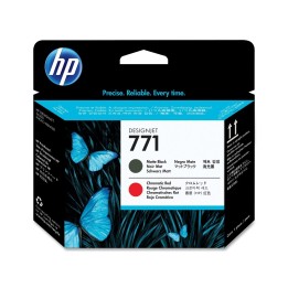CABEZAL HP 771 CE017A NEGRO MATE ROJO