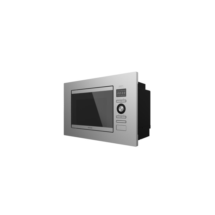 Cecotec 01382 microondas Integrado Microondas con grill 20 L 800 W Acero