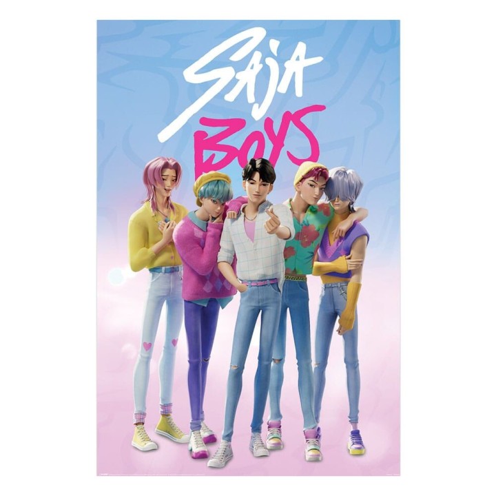 Poster Saja Boys KPop Demon Hunters