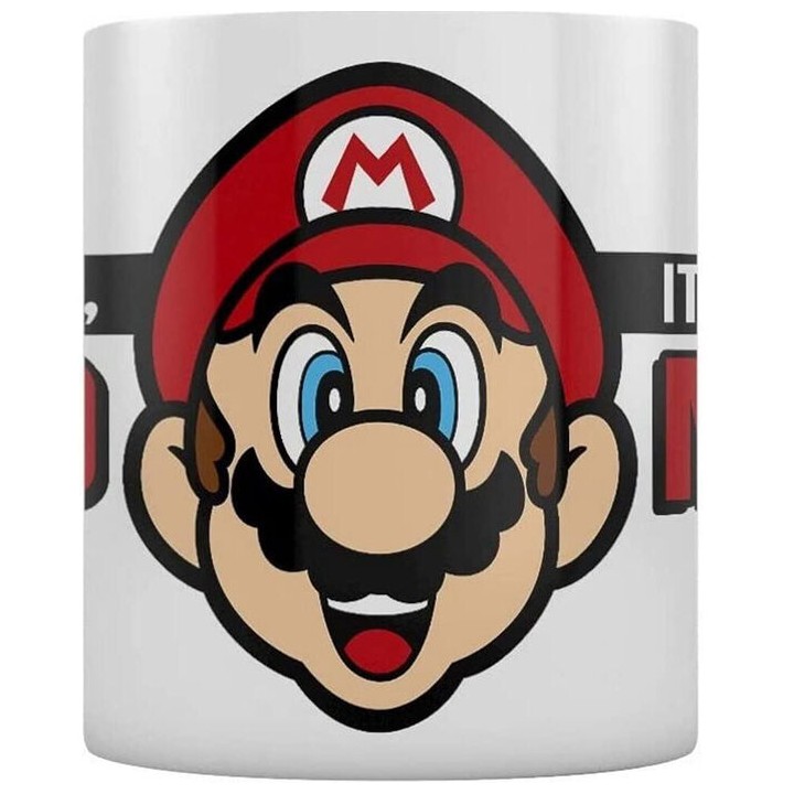 Taza Its A Me Mario Super Mario Nintendo