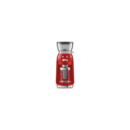 Smeg CGF03RDEU molinillo de café 150 W Rojo