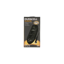 DURACELL adaptador e inversor de corriente Interior 175 W Negro