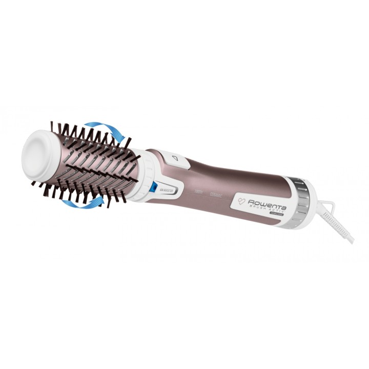 Rowenta Brush Activ Premium Care CF9540 Cepillo de aire caliente 1000w aluminio metalico blanco