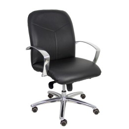 SILLON CAUDETE CONFIDENTE SIMILPIEL NEGRO 116CBSP840