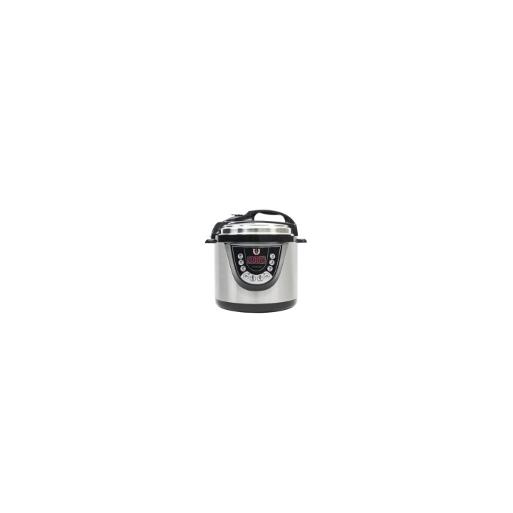 Cecotec 02003 olla a presión 6 L Negro, Acero inoxidable 1000 W