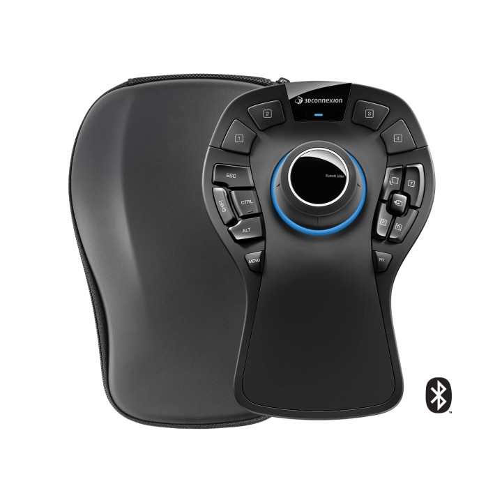 3Dconnexion SpaceMouse Pro Wireless – BLUETOOTH ratón Oficina 6DoF