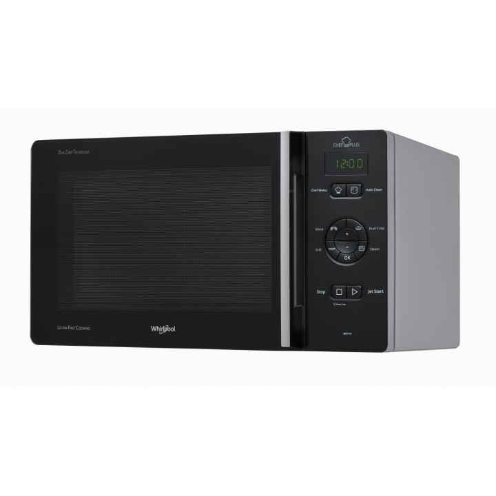 Whirlpool Encimera Microondas combinado 25 L 800 W Negro, Plata