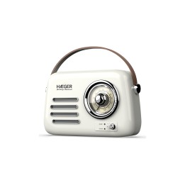 Haeger RB-CRE.003A radio Portátil Analógica Crema de color