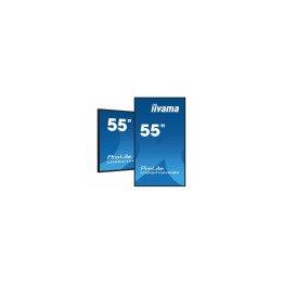 iiyama LH5541UHS-B2 pantalla de señalización Diseño de quiosco 138,7 cm (54.6") LCD 500 cd / m² 4K Ultra HD Negro Procesador