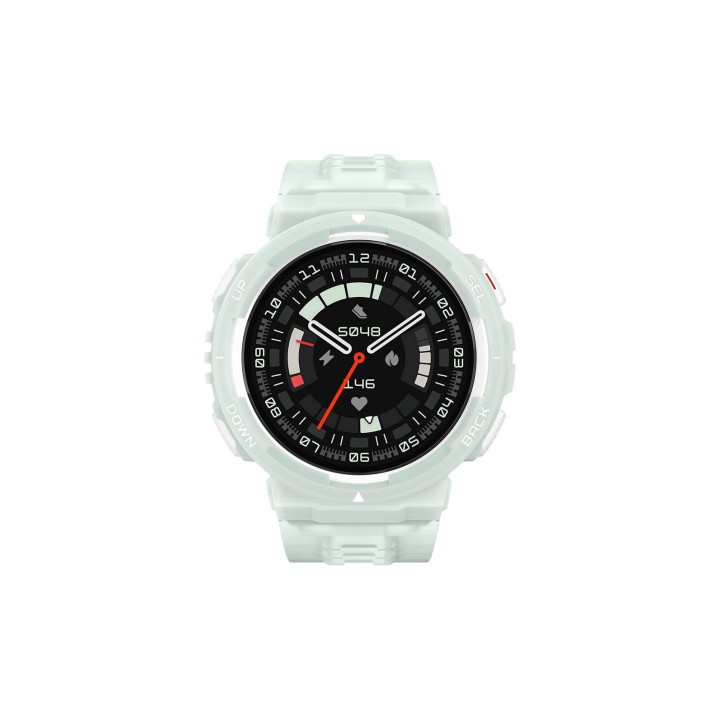 Amazfit ACTIVE EDGE 3,35 cm (1.32") TFT 46 mm Digital 360 x 360 Pixeles Pantalla táctil Color menta GPS (satélite)