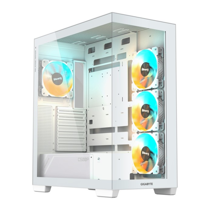 GIGABYTE C500 PANORAMIC STEALTH Midi Tower Blanco