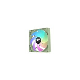 Thermaltake Matcha Green CT120 Carcasa del ordenador Ventilador 12 cm Verde, Blanco 2 pieza(s)