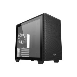FSP CST360-B Carcasa Mini Tower mITX, mATX Negro