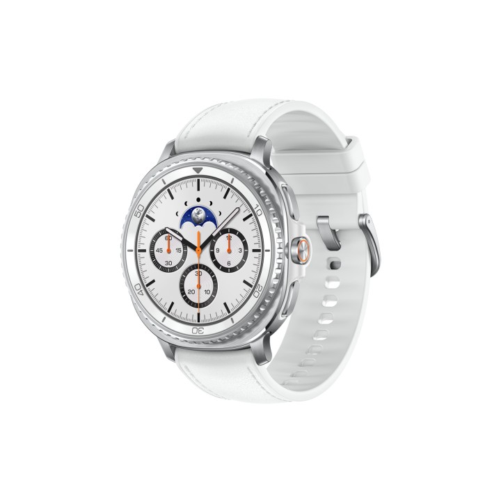Samsung Galaxy Watch 8 Classic 3,3 cm (1.3") AMOLED 46 mm Digital 438 x 438 Pixeles Pantalla táctil 4G Plata Wifi GPS (satélite)