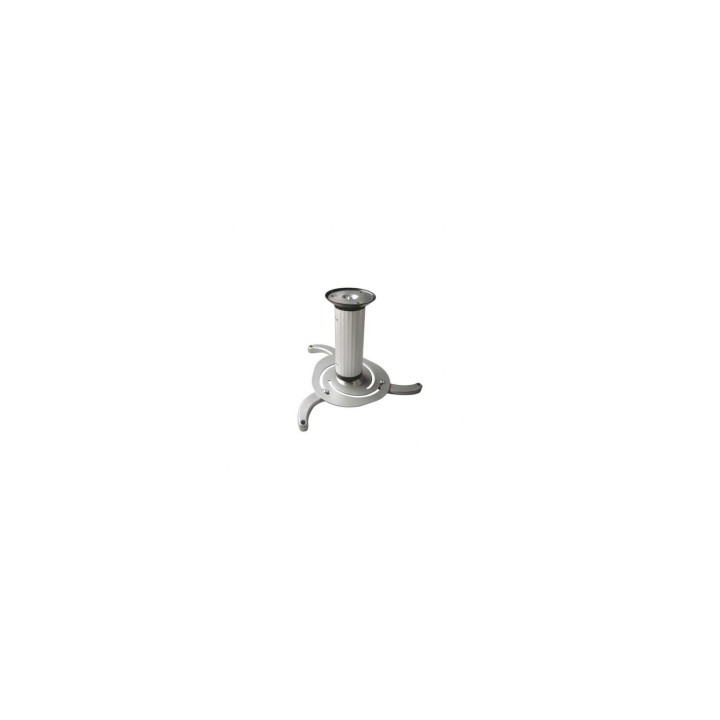 TOOQ PJ1010TN-S SOPORTE PARA PROYECTOR UNIVERSAL DE TECHO PLATA