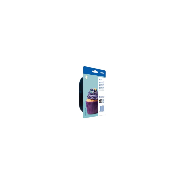 CARTUCHO BROTHER LC-123 NEGRO LC123BKBP