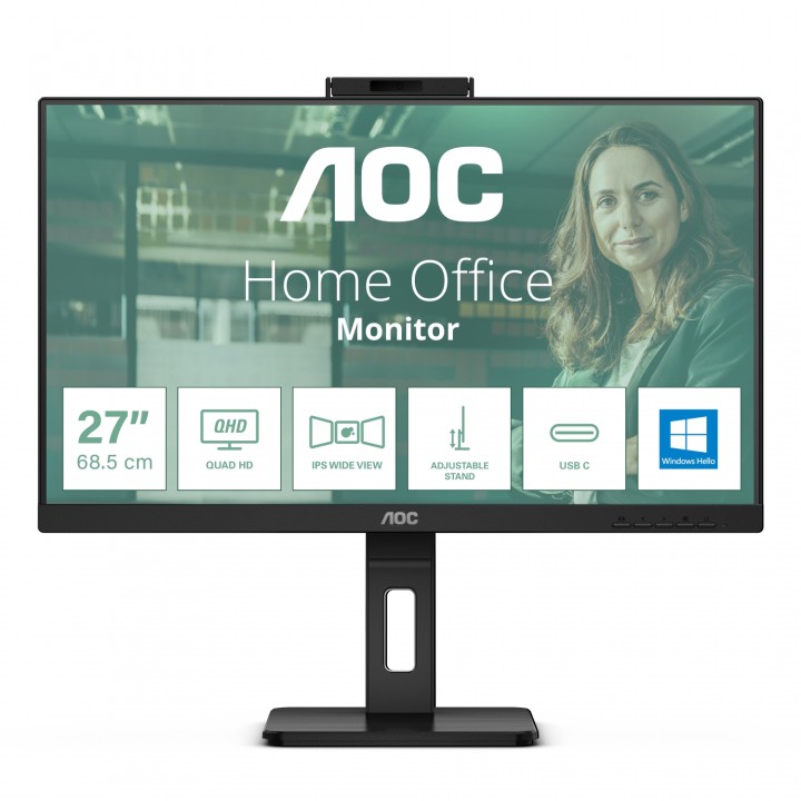 AOC 24P3QW pantalla para PC 60,5 cm (23.8") 1920 x 1080 Pixeles Full HD Negro