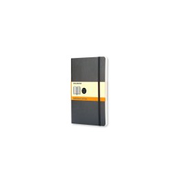 CUADERNO MOLESKINE GRANDE DE RAYAS TAPA BLANDA NEGRO QP616