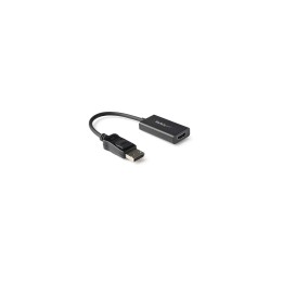 StarTech.com Adaptador DisplayPort a HDMI con HDR Macho a Hembra - 4K 60Hz - Negro
