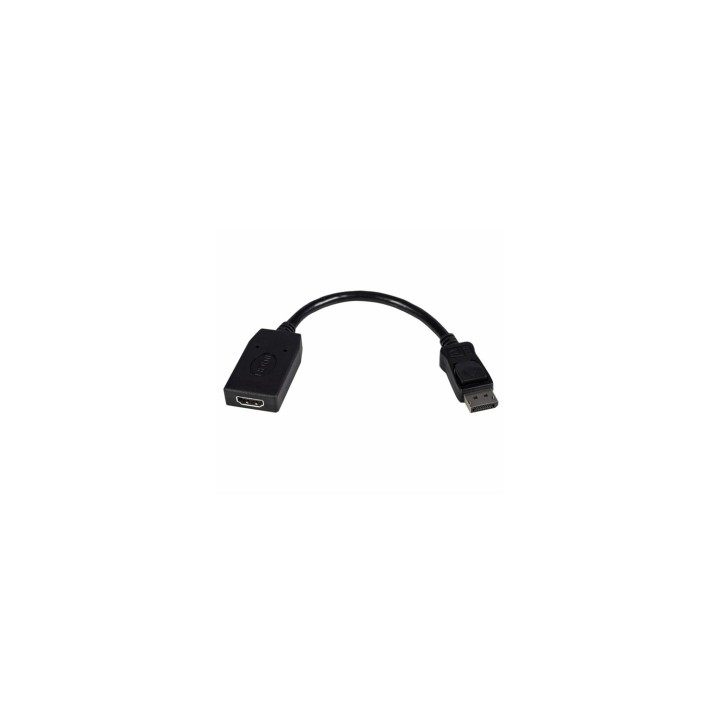 StarTech.com Adaptador de VÍ­deo DisplayPort a HDMI Macho a Hembra - Conversor DP - 1920x1200 - Pasivo Negro