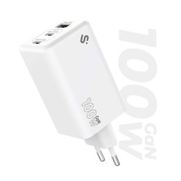 SUBBLIM SUBCHG-6G1003 cargador de dispositivo móvil Universal Blanco Corriente alterna Carga rápida Interior