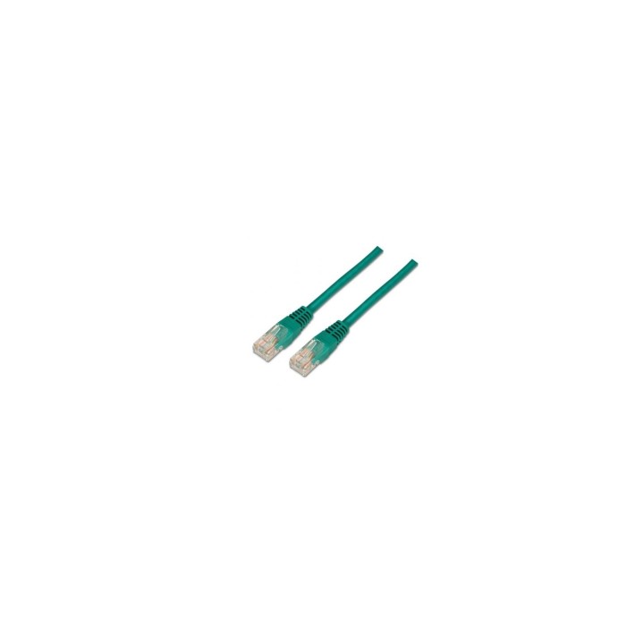 Latiguillo de red aisens rj45 utp cat5e 0.5m verde A133-0193