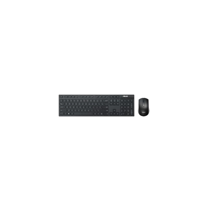 ASUS W2500 teclado Ratón incluido Juego RF inalámbrico QWERTY Negro
