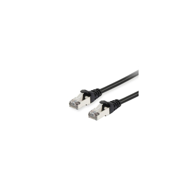 Equip 606102 cable de red Negro 0,5 m Cat6a S/FTP (S-STP)