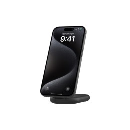 Belkin BoostCharge Auriculares, Smartphone Negro USB Cargador inalámbrico Carga rápida Interior