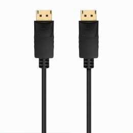 AISENS Cable DISPLAYPORT V1.2 CCS 4K@60Hz, DP/M-DP/M, Negro, 0.5m