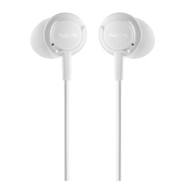 NGS CROSS DRIFT WHITE Auriculares Alámbrico Dentro de oído Llamadas/Música Blanco