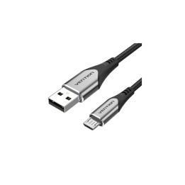Vention Cable USB 2.0 3A COAHG/ USB Macho - MicroUSB Macho/ 1.5m/ Gris