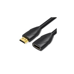 Vention Cable Alargador HDMI VAA-B06-B200/ HDMI Macho - HDMI Hembra/ 2m/ Negro